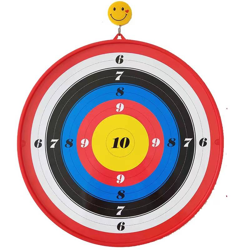 A round suction target